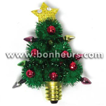 XMAS FLASHING PIN