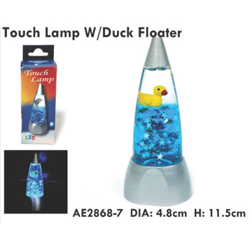 TOUCH LAMP W/DUCK FLOATER
DIA:4.8CM  H:11.5CM
W/DUCK
