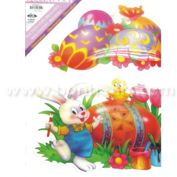 EASTER DECORATION W/SUCKER�iASTM�j
