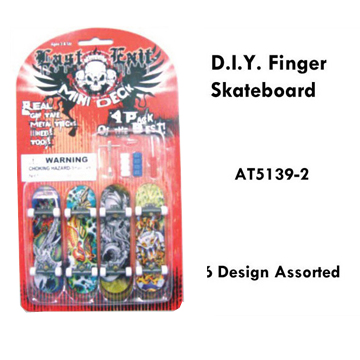 D.I.Y. FINGER SKATEBOARD
6 DESIGN ASSORTED
TEST REPORT:�iASTM�j�B�iEN71�j

