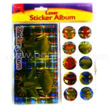 LASER STICKER ALBUM & STICKER