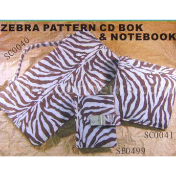 ZEBRA PATTERN NOTEBOOK
