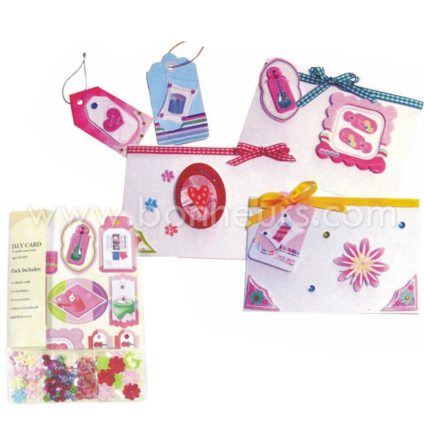D.I.Y. CARD 3D STICKER KIT
