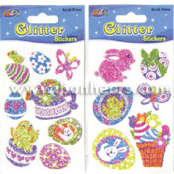 EASTER GLITTER STICKER
EASTER 4 DESIGN ASSORTED